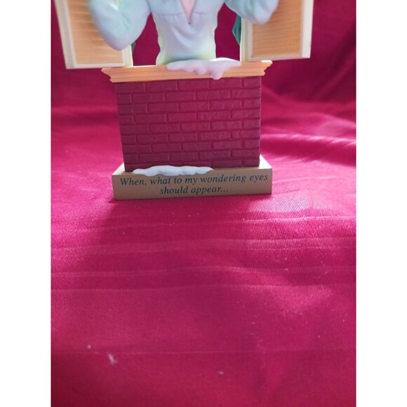 Hallmark Vtg Away To  The Window 1997 Figurine Christmas Ornament - Picture 7 of 10